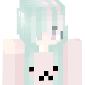 Мятная мечтательница - Спереди