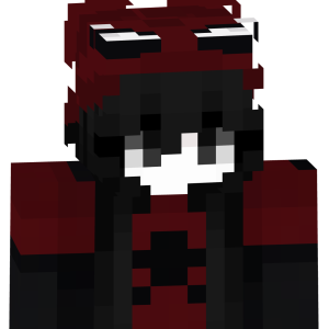 Багровый гот-аниме - Спереди