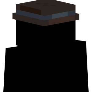 Таинственный джентльмен в шляпе - Сбоку