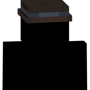 Таинственный джентльмен в шляпе - Спереди