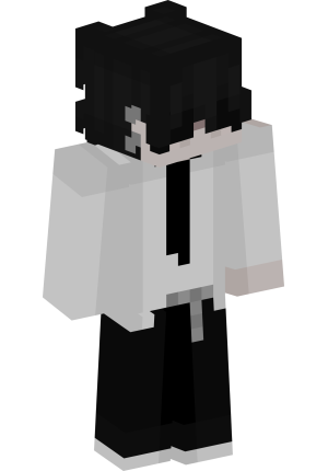 Сумрачный школьник в галстуке