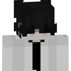 Сумрачный школьник в галстуке - Спереди