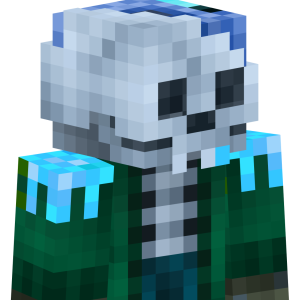 Ледяной скелет - Сбоку