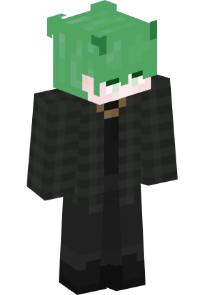 Зеленоволосый демон