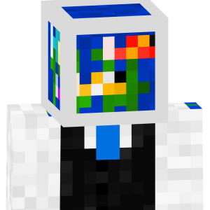 Пиксельный телевизионный агент - Спереди