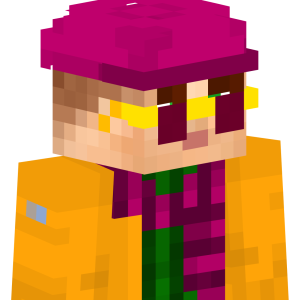 Стильный модник в берете - Сбоку