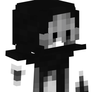 Мрачный силуэт в капюшоне - Сбоку