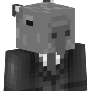 Деловой житель в костюме - Сбоку