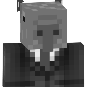 Деловой житель в костюме - Спереди