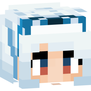 Белоснежная летняя аниме-девушка - Голова