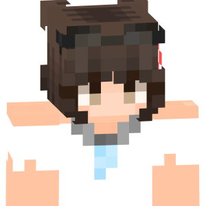 Кокетливая шатенка с ушками - Спереди