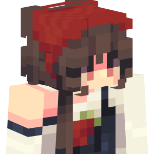 Милая девочка в красном берете - Сбоку