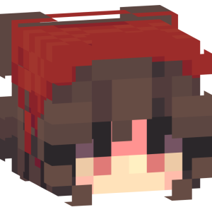 Милая девочка в красном берете - Голова