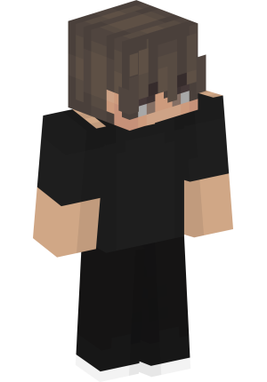 Меланхоличный парень в черном