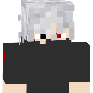 Пепельный странник с гетерохромией - Спереди