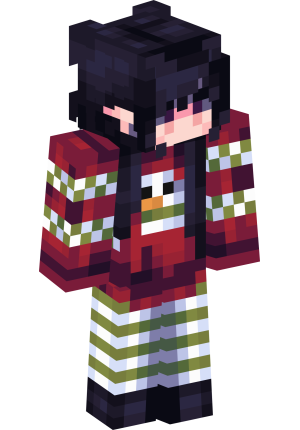 Снеговик в уютном свитере