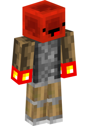 Красный озорник с высунутым языком