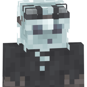 Ледяной призрак в очках - Спереди