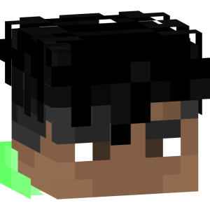 Мятный худи-парень - Голова