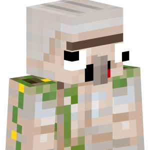 Заросший железный страж - Сбоку