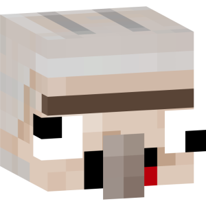 Заросший железный страж - Голова