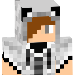 Серый волчий капюшон - Спереди