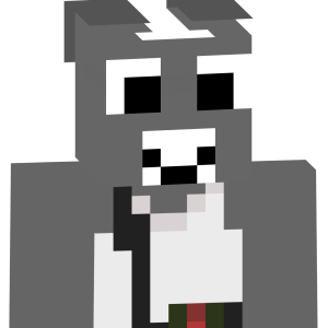 Серый мультяшный щенок - Спереди