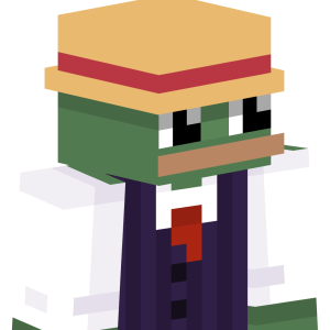 Джентльмен в соломенной шляпе - Сбоку