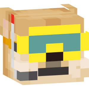 Бежевый аквалангист - Голова