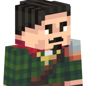 Лесной странник в плаще - Сбоку