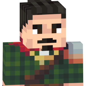 Лесной странник в плаще - Спереди