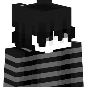 Меланхоличный монохромный аниме-бой - Сбоку