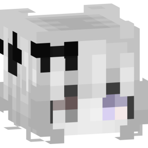 Монохромная аниме-девушка - Голова