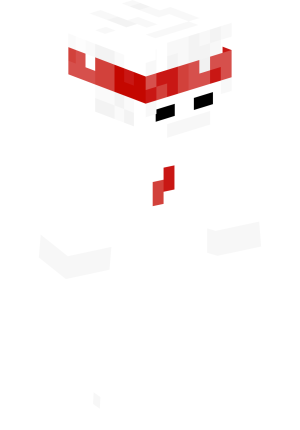 Снежный боец с повязкой