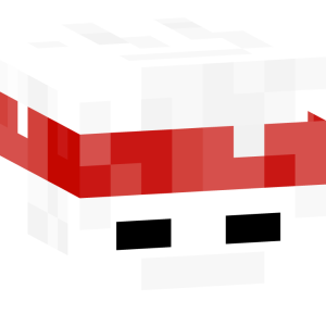 Снежный боец с повязкой - Голова