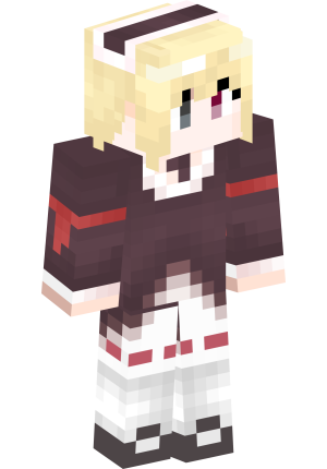 Аниме-горничная с гетерохромией