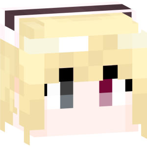 Аниме-горничная с гетерохромией - Голова