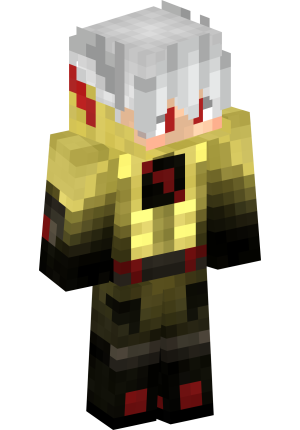 Пепельноволосый странник в желтом