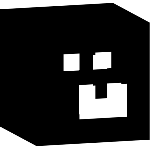 Черный силуэт - Голова