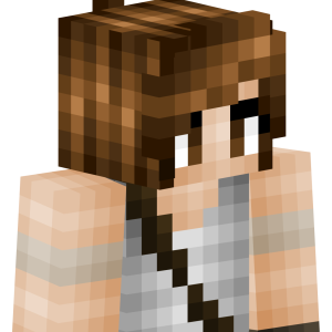 Девушка с каштановыми волосами - Сбоку