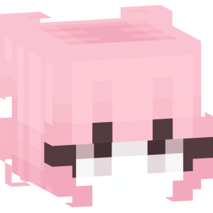 Милая розовая аниме-тян - Голова