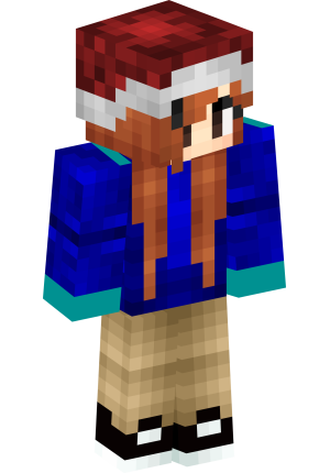 Праздничная зимняя леди