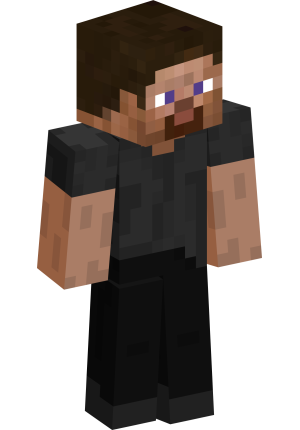 Сдержанный странник в черном