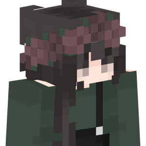 Лесная нимфа в венке - Сбоку