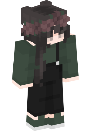 Лесная нимфа в венке