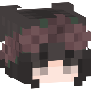 Лесная нимфа в венке - Голова