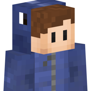 Синий худи-малыш - Сбоку