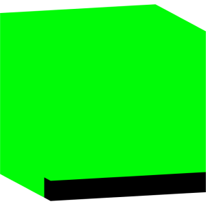 Зеленый минималист - Голова