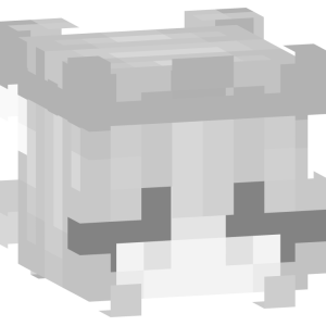 Монохромная аниме-леди - Голова