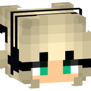 Милая блондинка в черном - Голова